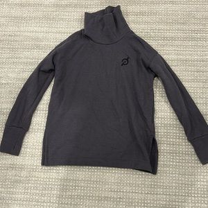 Peloton cowl neck sweatshirt